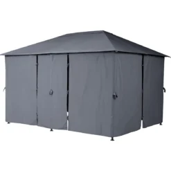 TONNELLE SANTORINI 3X4M ARDOISE