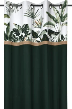 TOPIARY RIDEAU 140X260CM OEILLETS VERT