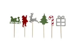 TOPPER BUCHE NOEL X12 PIECES