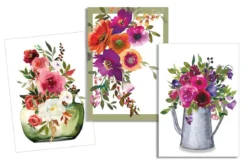 TORCHON ANEMONE MULTICOLORE 50X70CM