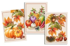 TORCHON CITROUILLE ORANGE 50X70