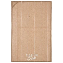 TORCHON COTON IMPRIME CAFE BORDELAIS 45X70CM