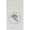 TORCHON IMP JEANNE 50X70CM COTON BLANC CLOCHE