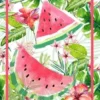 TORCHON IMPRIME FRUIT SALAD 1 MULTICO 50X70CM