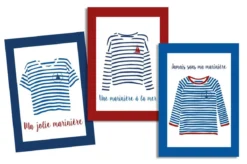 TORCHON MARINIERE MULTICOLORE 50X70CM