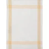 TORCHON OSCAR 50X70CM COTON POLYESTER JAUNE
