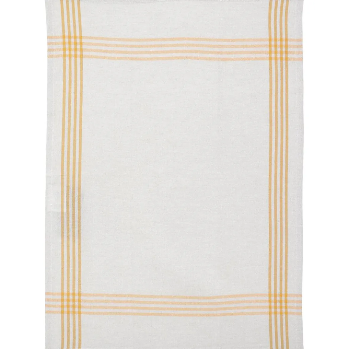 TORCHON OSCAR 50X70CM COTON POLYESTER JAUNE
