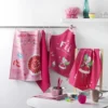 2 TORCHONS 50X70 CM COTON IMPRIME NID ABEILLE UNI MINI FEE
