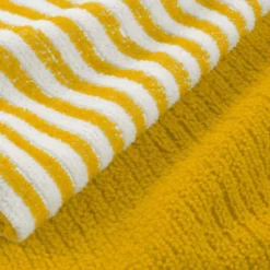 3 TORCHONS 40X40 CM MICROFIBRE CUISTOT JAUNE