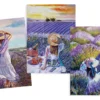TORCHON VERDON MULTICOLORE 50X70