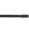 TRINGLE EXTENSIBLE BISTROT 170X300CM EMBOUT NOIR SATINE