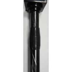 TRINGLE EXTENSIBLE ENTRE MURS D22 110 200CM NOIR ET ARGENT