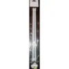 TRINGLE EXTENSIBLE OVALE 50 X 80 ET 4 SUPPORTS BLANC
