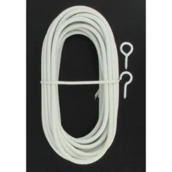 TRINGLE RESSORT GAINE 2M X1 BLANC
