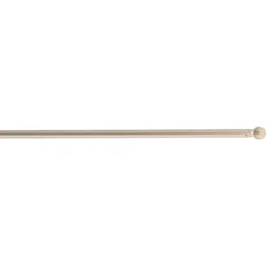 TRINGLE VITRAGE RONDE EXTENSIBLE D.7 60X80CM X2 OR MAT