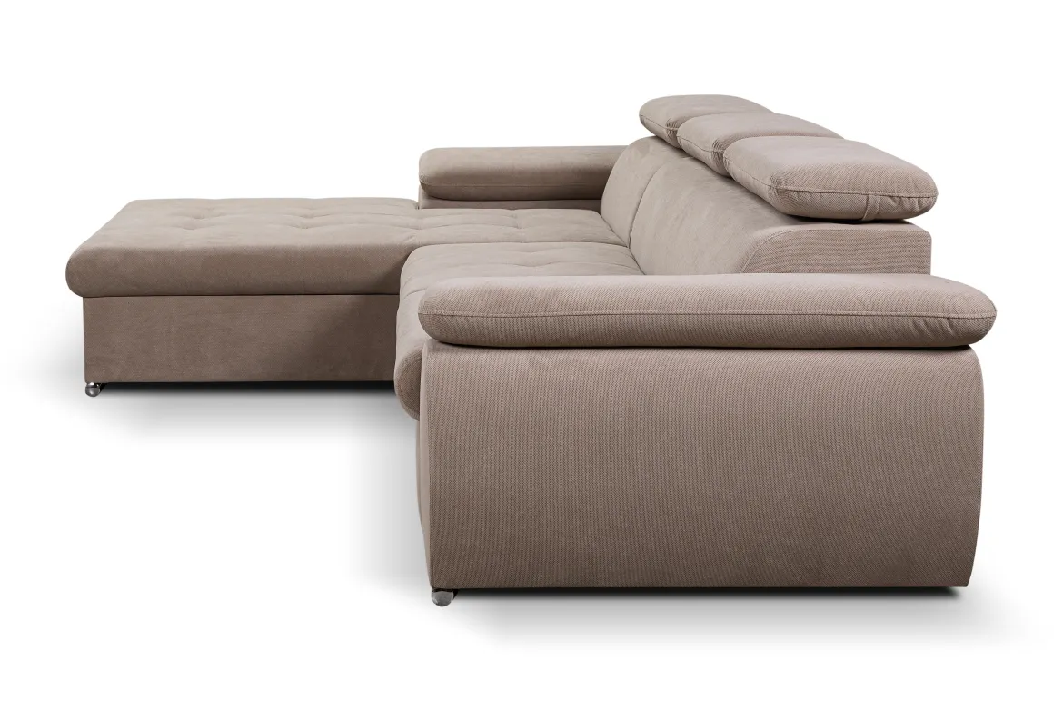 TRINO ANGLE GAUCHE CONVERTIBLE TAUPE PRETTY 2