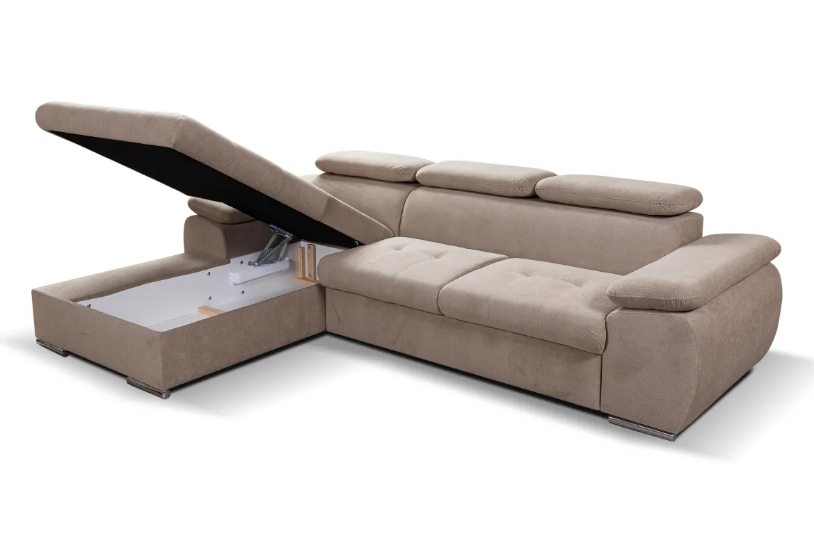 TRINO ANGLE GAUCHE CONVERTIBLE TAUPE PRETTY 2