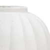 VASE BOULE CERAMIQUE AMIA BLANC H.44.5CM