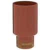 VASE CERAMIQUE BAMBOU COLLECTIONNEUR PECHE H.18CM