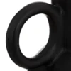 VASE CERAMIQUE OLME NOIR H.22CM