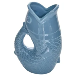 VASE CERAMIQUE POISSON OCEANIA H.25CM