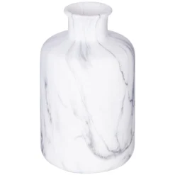 VASE CERAMIQUE SAO MARBRE H.17.5CM