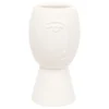 VASE CERAMIQUE VISAGE PAM H.19.8CM