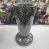 VASE CIMETIERE NOIR 15X15X28.5 CM