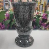 VASE CIMETIERE NOIR 15X15X28 CM