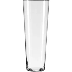 VASE CONIQUE TRANSPARENT H.40CM