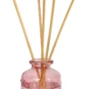 VASE DIFFUSEUR DECORE ROSE BATONS FLAMANT ROSE