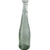VASE LONG VERRE RECYCLE KAKI H.80CM