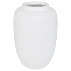 VASE MAGNESIE ELENE BLANC H45.5CM