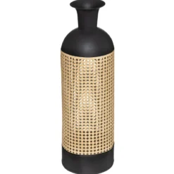 VASE METAL CANNAGE HOURIA H.60.5CM