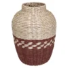 VASE NATUREL BICOLORE CARMEN D.25X32CM