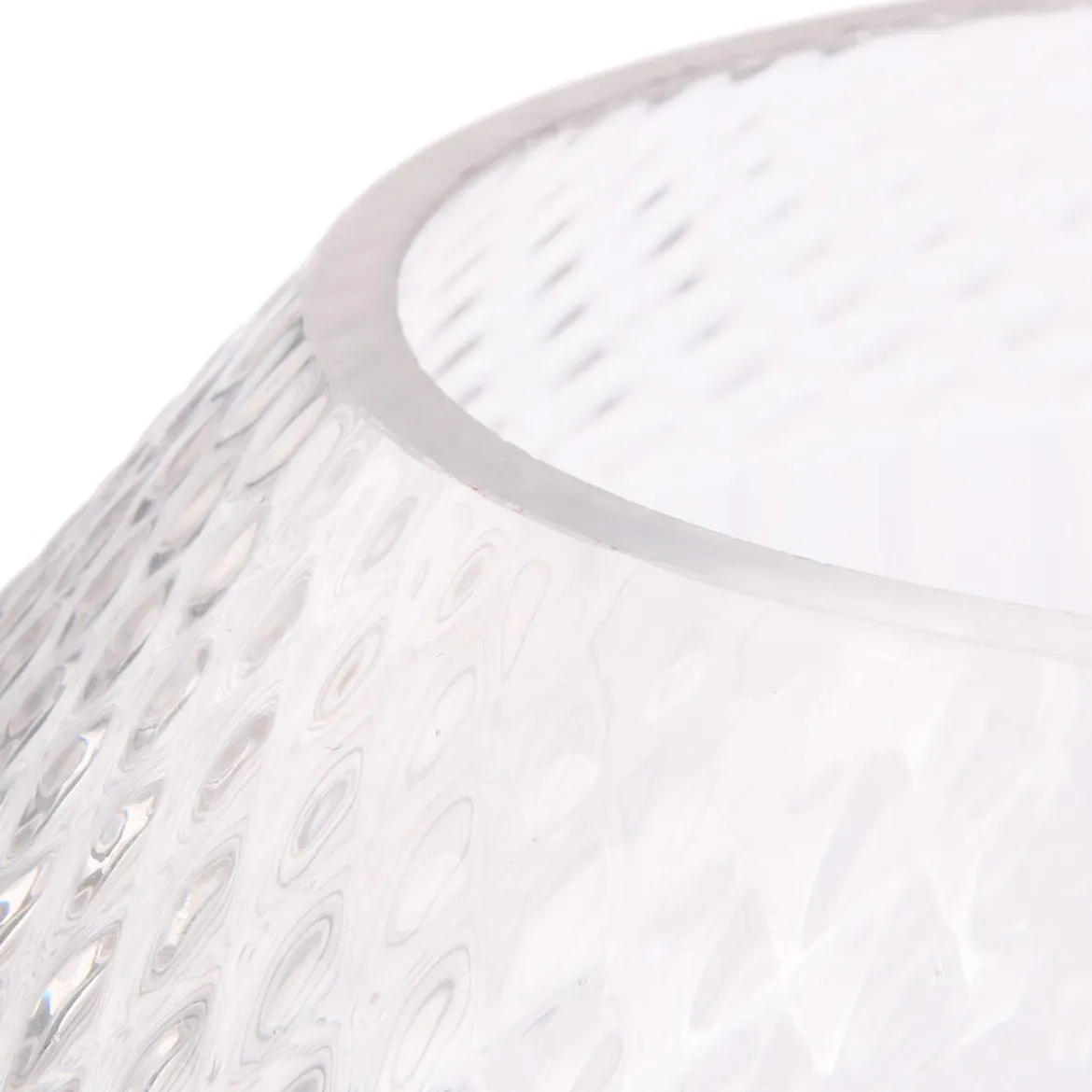 VASE ORIGAMI TRANSPARENT 20CM