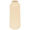 VASE RILY CERAMIQUE BEIGE H.30CM