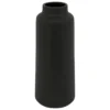 VASE RILY CERAMIQUE NOIR H.30CM