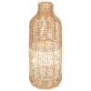 VASE ROTIN BOUTEILLE LOUR H.55CM
