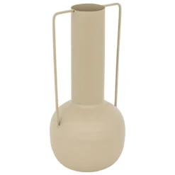 VASE SYLVAIN METAL LIN H.29.5CM