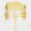 VASE VERRE BOUTEILLE TRANSPARENTE TROPICAL BOUDOIR H.22CM
