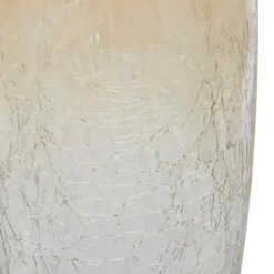 VASE VERRE CRAQUELE ALEXIS DORE H.39CM