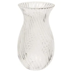 VASE VERRE MANEL TRANSPARENT H.29CM