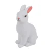 VEILLEUSE LED VINYLE A PILES 7.5X10.5X15CM LAPIN