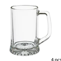 VERRE A BIERE X4 ANSE