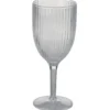 VERRE A PIEDS RELIEF 35CL TRANSPARENT