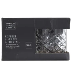 VERRE COCKTAIL 4 PIECES 30CL