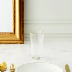 VERRE HAUT STRIE LISERE GOLD 30CL