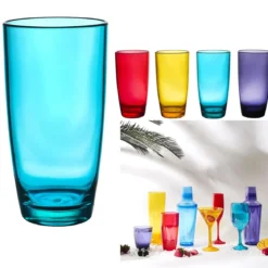 VERRE LONG PLASTIQUE 49CL