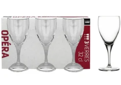 3 VERRES A PIED OPERA 32CL